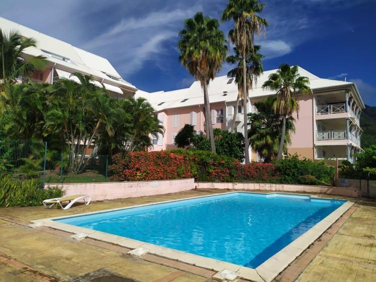 Charmant Appartement En Bord De Mer Avec Piscine Gourbeyre Buitenkant foto